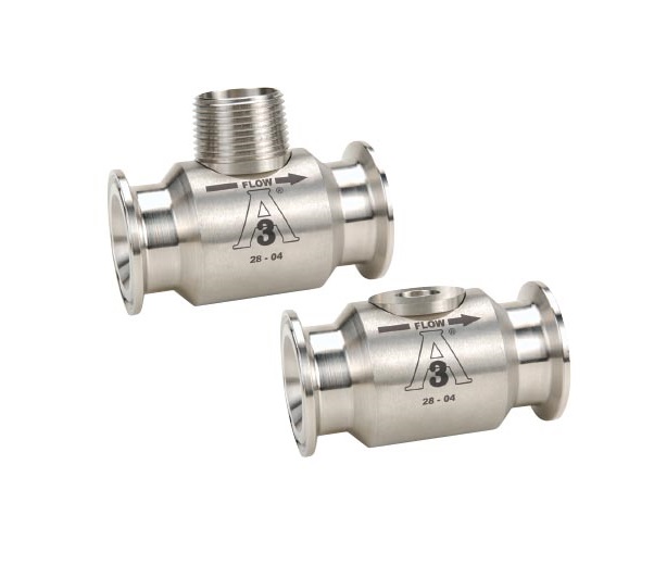 Caudalimetro Flomec GPI Sanitario Clamp Inoxidable Alimentos