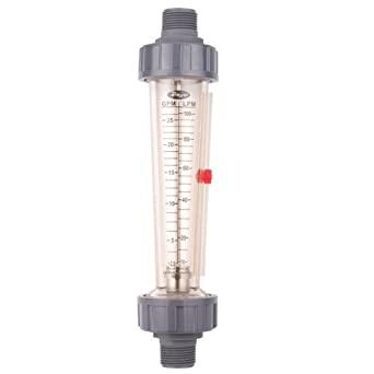 FTVOGUE 0.6‑6M³H caudalímetro de agua Tipo de tubo de plástico Medidor de  flujo líquido de agua Rotámetro de agua Medidores de flujo instantáneo